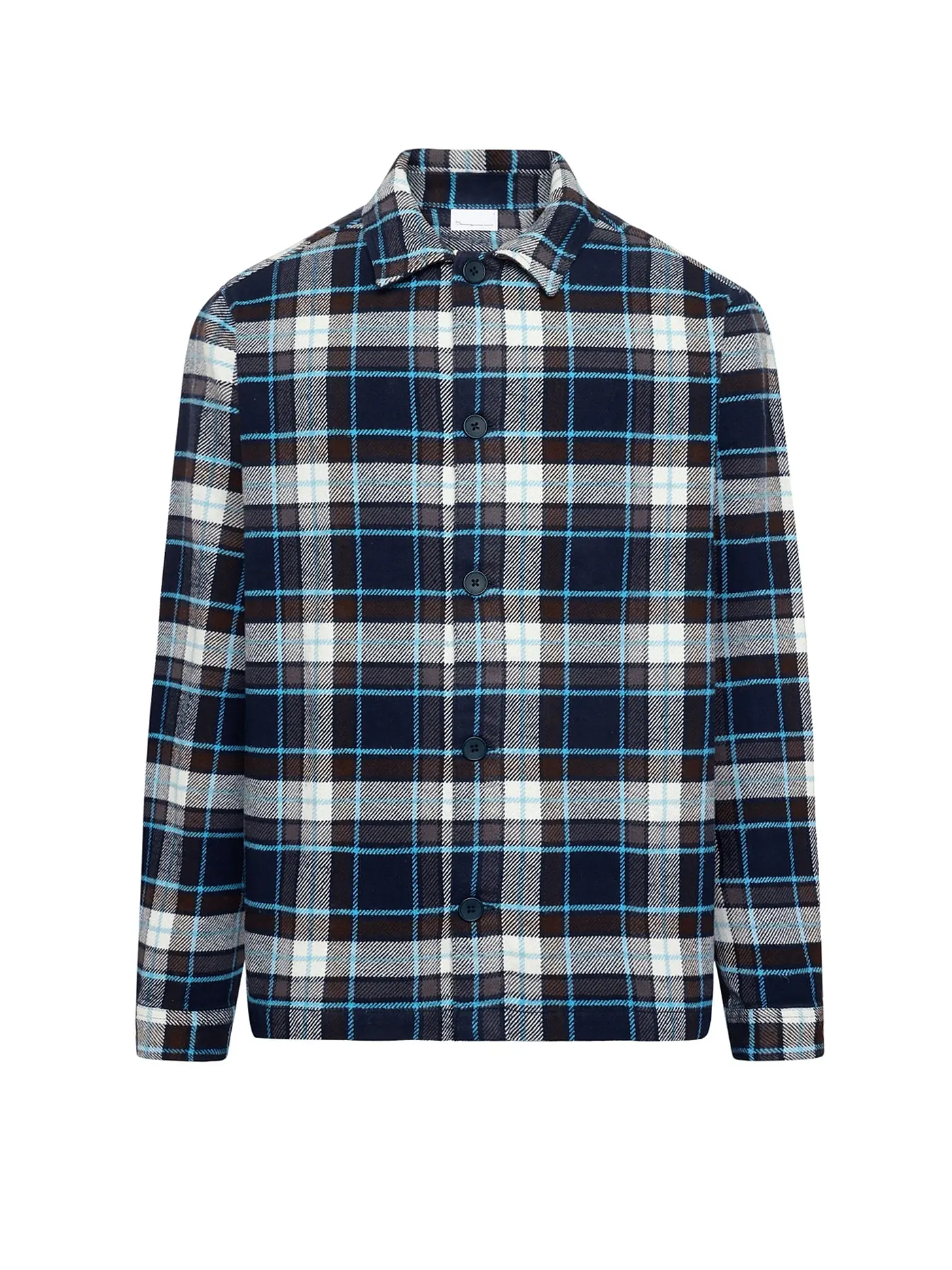 KNOWLEDGE COTTON APPAREL | Flanell Overshirt Regular Fit | 